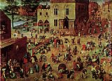 Children's Games by Pieter the Elder Bruegel